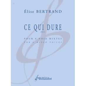 Ce Qui Dure. Opus 31