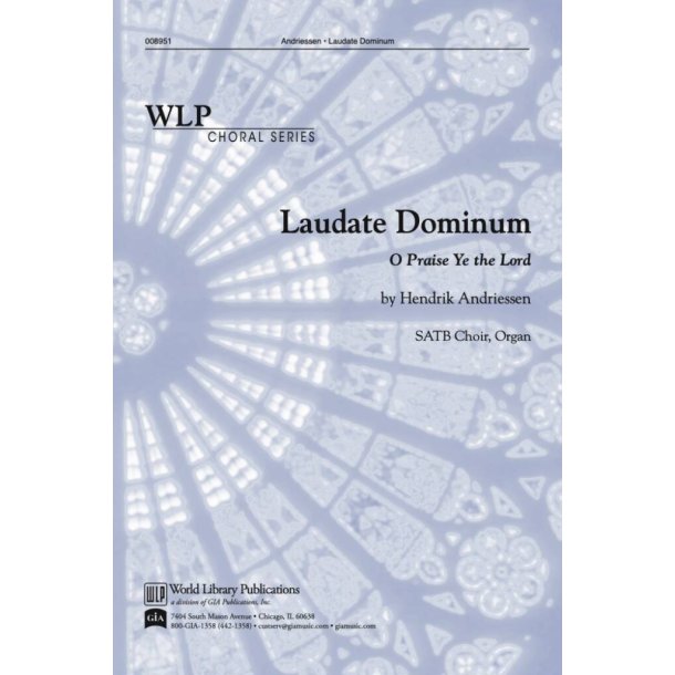 Laudate Dominum : O Praise Ye the Lord