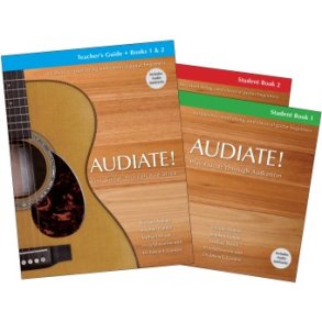 Audiate! (Bundle) : Play Guitar through Audiation (Teacher's Guide, Student Book 1, and Student Book 2)