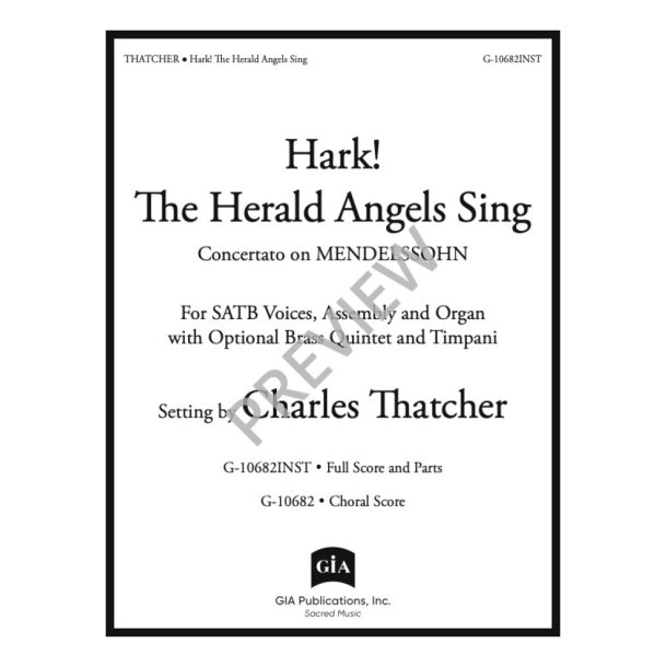 Hark! The Herald Angels Sing : Concertato on Mendelssohn