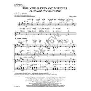 The Lord Is Kind and Merciful : El Señor Es Compasivo