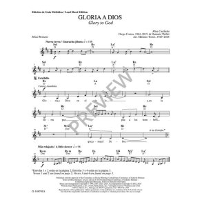 Gloria a Dios : Glory to God - Lead Sheet Edition