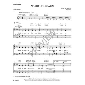 Word of Heaven : For Choir, Cantor, Assembly, Keyboard and Guitar