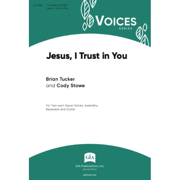 Jesus, I Trust in You : Guitar edition