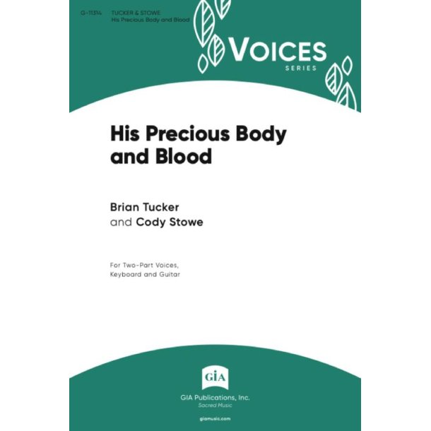 His Precious Body and Blood - Guitar edition