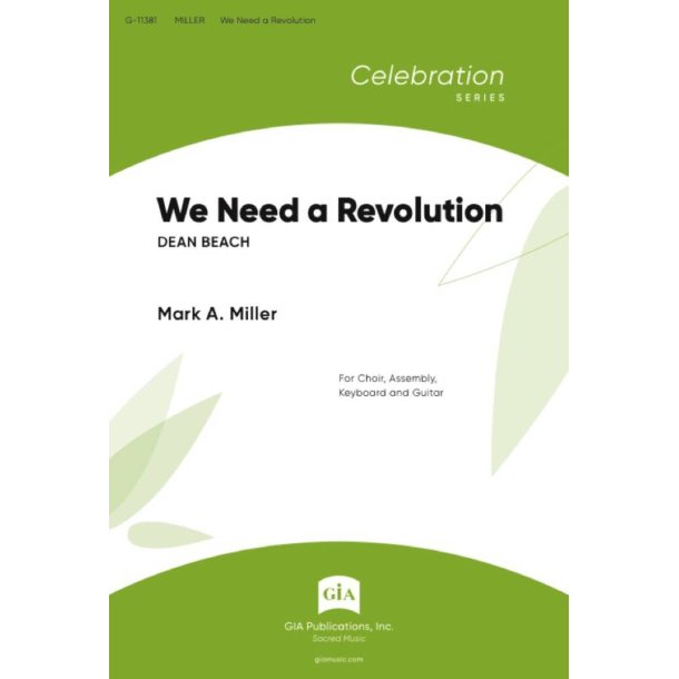 We Need a Revolution