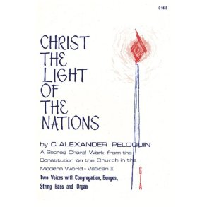 Christ the Light of the Nations : 3 Bongos, Double Bass, optional Brass quintet - Trumpets, 2 Trombones, Timpani (RENTAL)