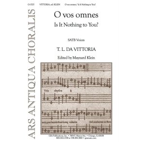 O Vos Omnes (Is It Nothing to You)
