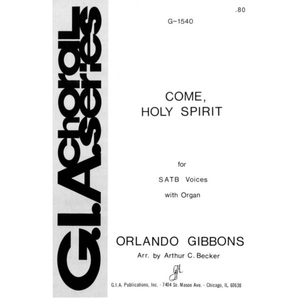Come, Holy Spirit