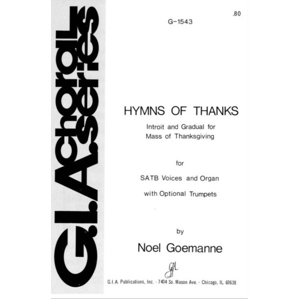 Hymns of Thanks : 2 B-flat Trumpets