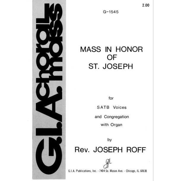 Mass in Honor of St. Joseph