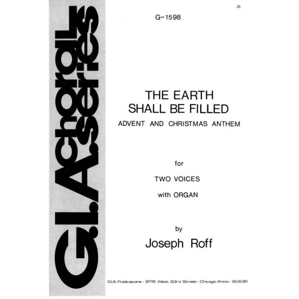 The Earth Shall Be Filled