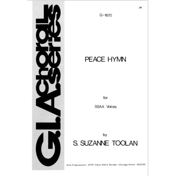 Peace Hymn : Truly, I Assure You / Peace Is My Farewell