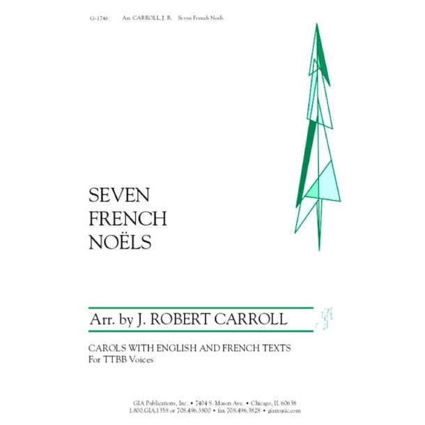 Seven French Noels (TTBB)