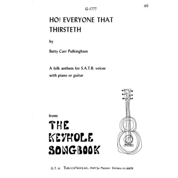 Ho! Everyone that Thirsteth