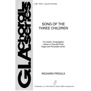 Song of the Three Children : Percussion (Tambourine, Triangle, Finger Cymbals, Drum, Handclapping, etc.)