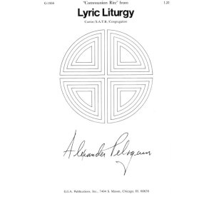 Communion Rite from Lyric Liturgy : Brass quintet - 3 Trumpets, 2 Trombones, Timpani, Tambourine, Bass