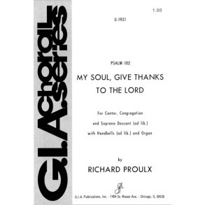 Psalm 102: My Soul, Give Thanks to the Lord : 8 Handbells