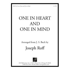 One in Heart and One in Mind