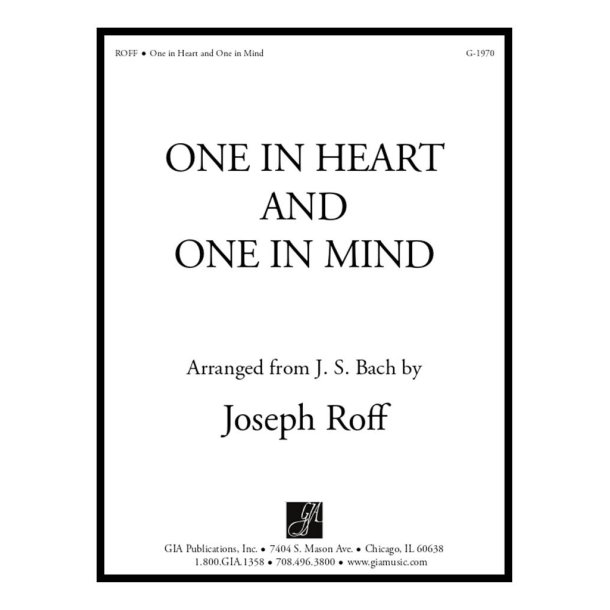 One in Heart and One in Mind