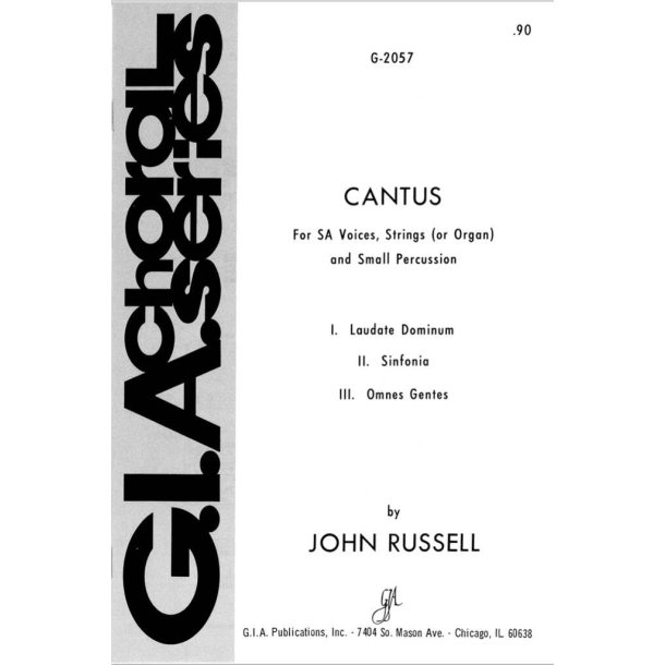 Cantus : Orff Bells, Finger Cymbal
