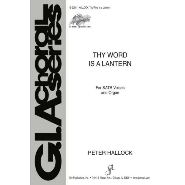 Thy Word Is a Lantern