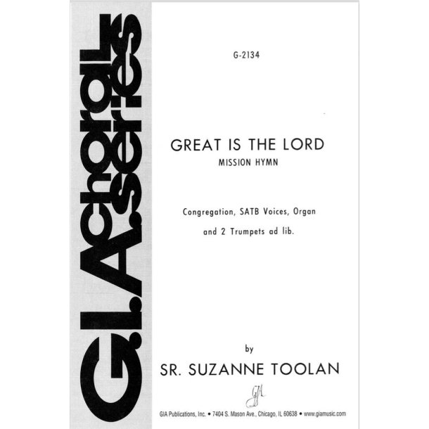 Great is the Lord: Mission Hymn