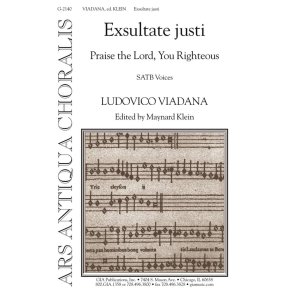 Exsultate justi : Praise the Lord, You Just Men