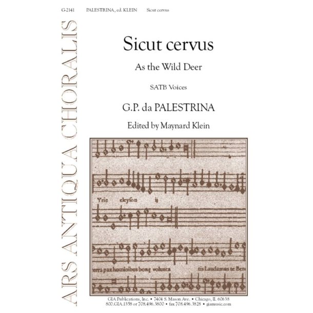 Sicut Cervus