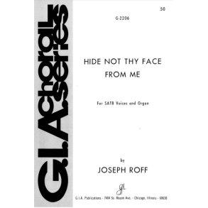 Hide Not Thy Face from Me