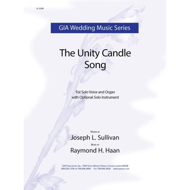 Unity Candle Song, The : optional Flute and Violin