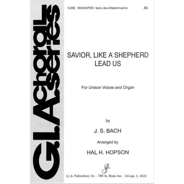 Savior, like a Shepherd Lead Us