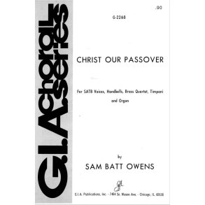 Christ Our Passover : Brass quartet - 2 Trumpets, 2 Trombones, Timpani