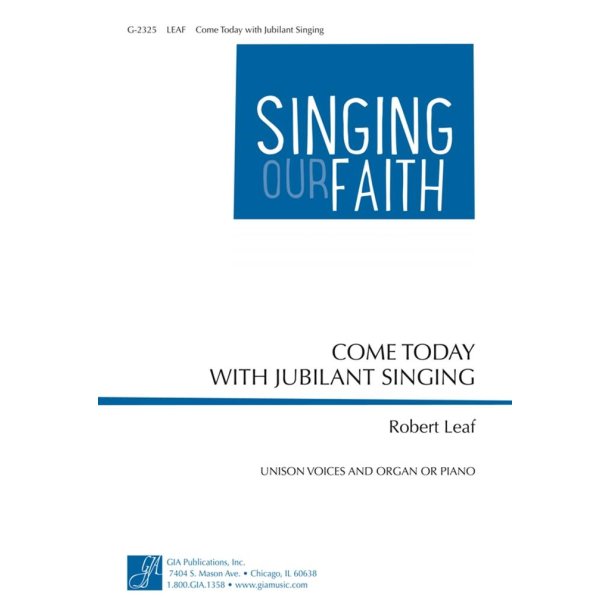 Come Today with Jubilant Singing