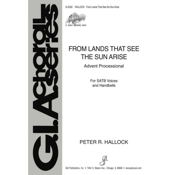 From Lands That See the Sun Arise : 18 Handbells woven through octavo