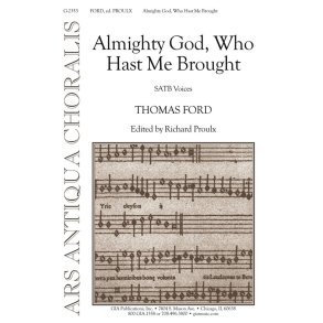 Almighty God, Who Hast Me Brought