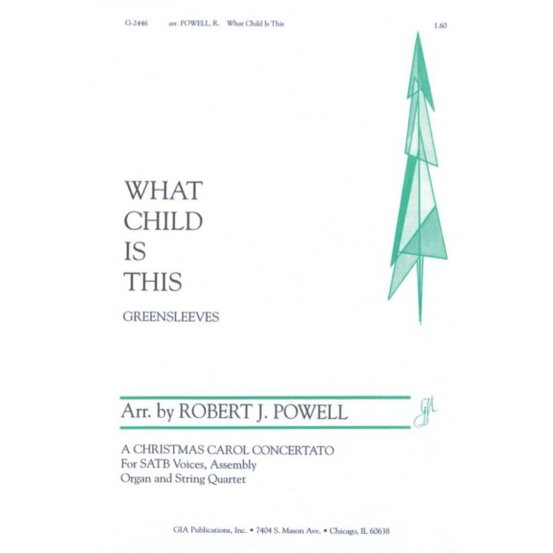 What Child Is This : String Quartet - 2 Violins, Viola, Cello