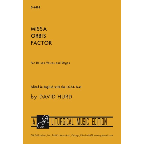 Missa orbis factor