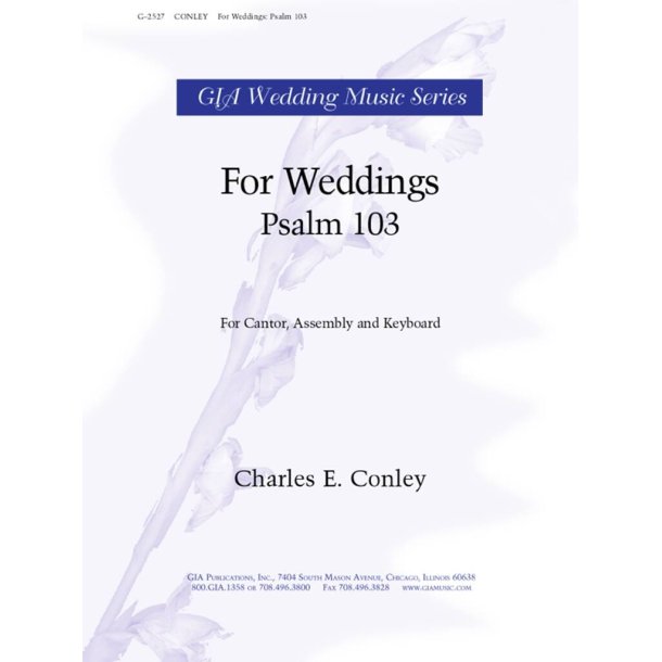 For Weddings Psalm 102(103)