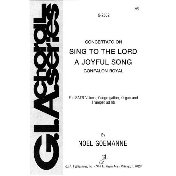 Sing to the Lord a Joyful Song