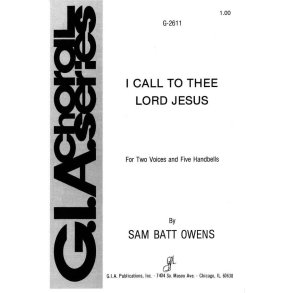 I Call to Thee, Lord Jesus