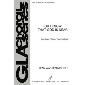 For I Know That God Is Near : C Instrument