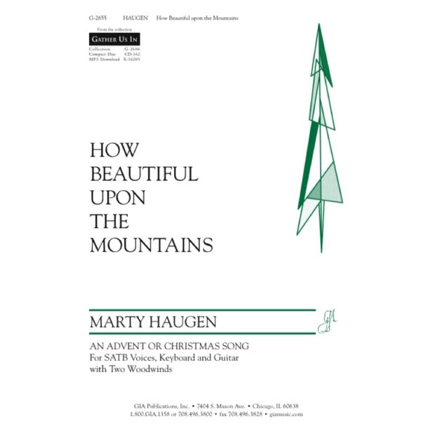 How Beautiful upon the Mountains : 2 Woodwinds in C