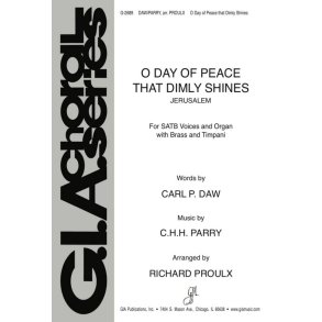 O Day of Peace that Dimly Shines - Full Score