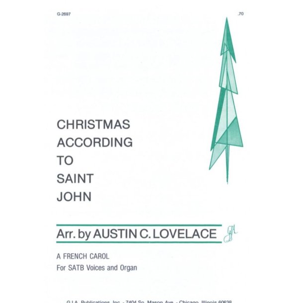 Christmas according to St. John