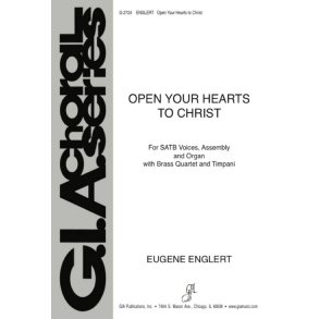 Open Your Hearts to Christ : Brass quartet - 2 Trumpets, 2 Trombones, Timpani