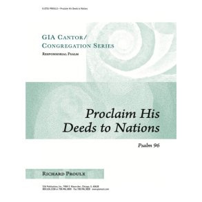 Proclaim His Deeds to Nations Psalm 95(96)