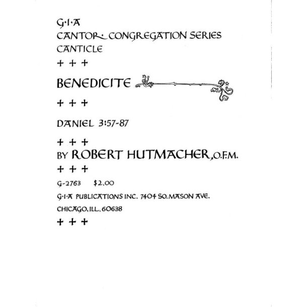 Benedicite : Canticle - Daniel 3:57-87