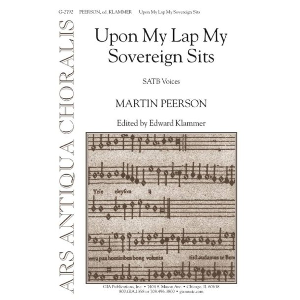 Upon My Lap My Sovereign Sits : String Quartet - 2 Violins, Viola, Cello