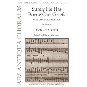 Surely He Has Borne Our Griefs